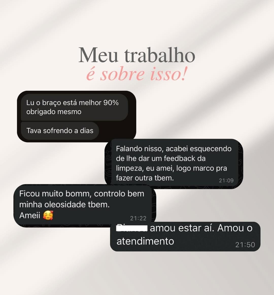 Feedbacks de clientes